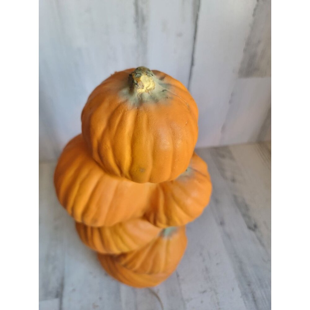 Gemmy pumpkin stack Halloween light up home decor prop Styrofoam - Picture 8 of 10